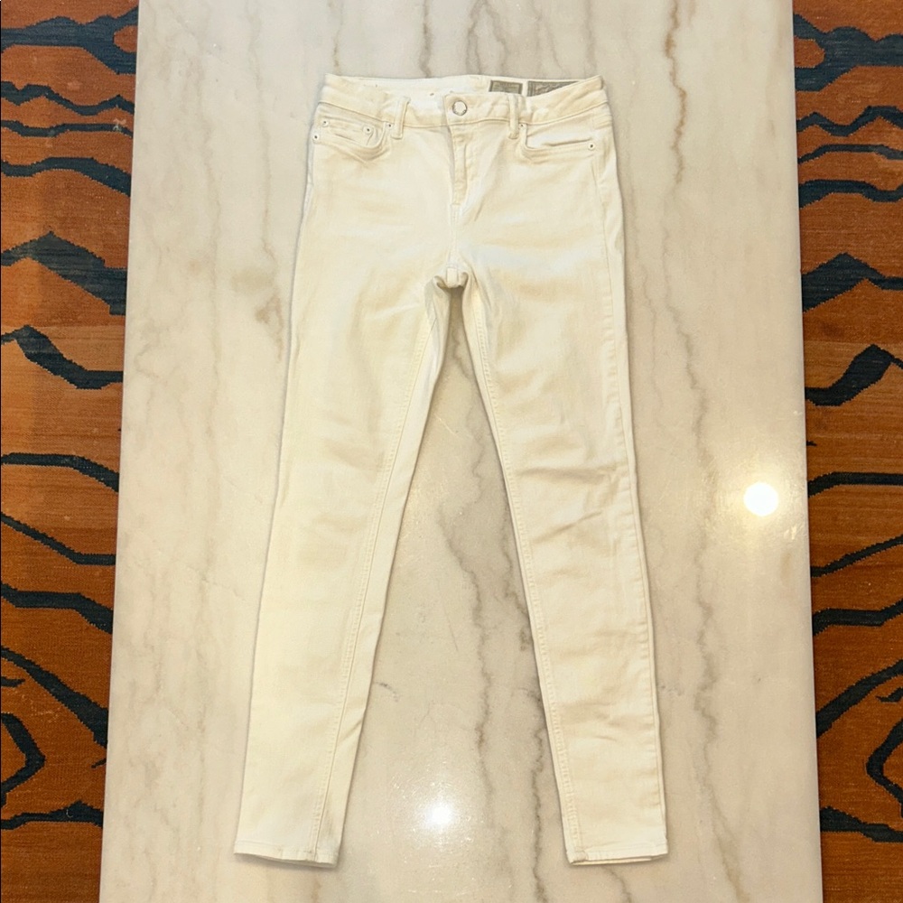 All Saints Women's White Jeans